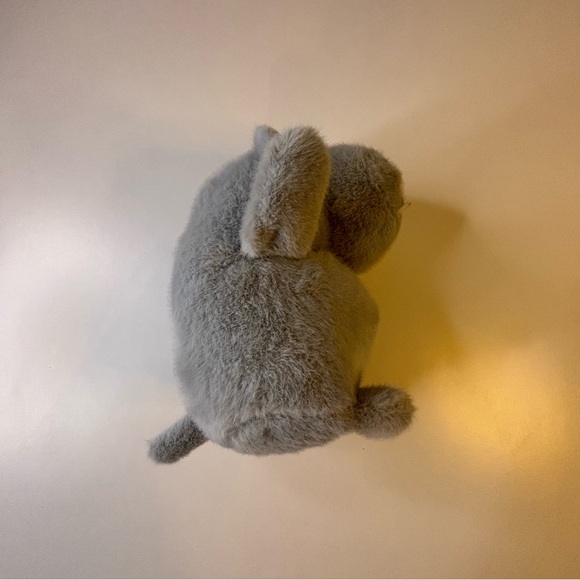 Gray Plush Hippo Toy - Picture 5 of 8